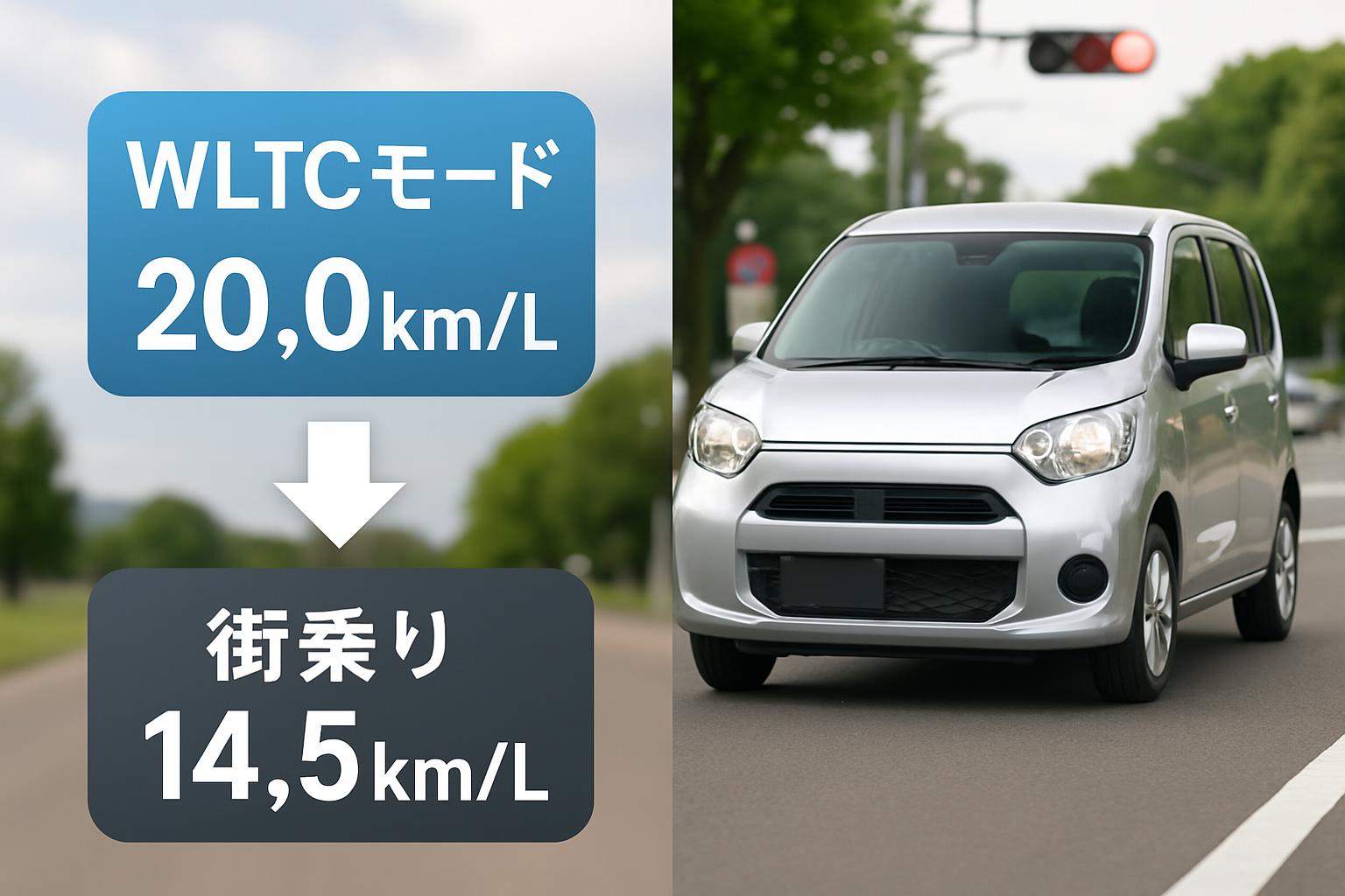 理由3 燃費が公称値を下回る実燃費